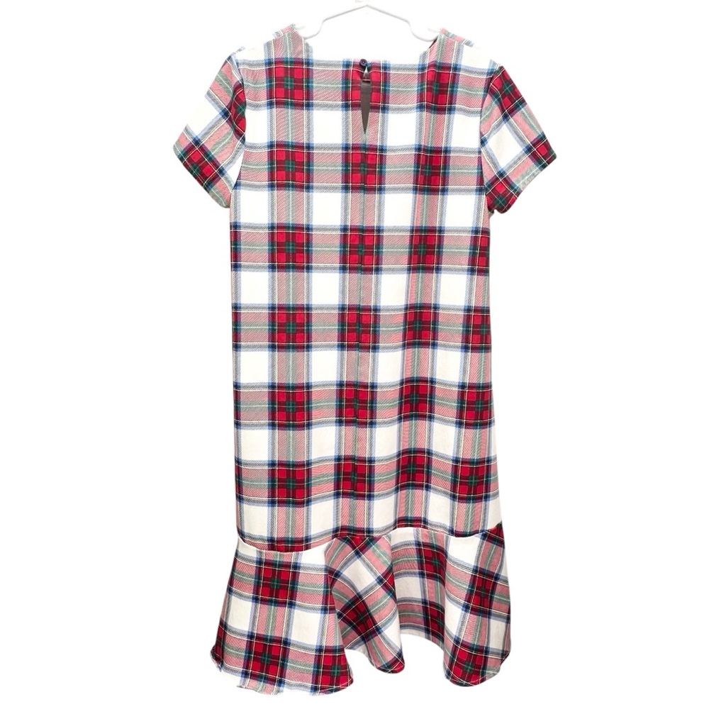 Vineyard Vines Tartan Plaid Short Sleeve Dress, Large - Picture 5 of 9